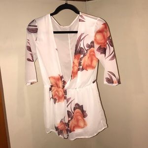 Floral Romper